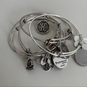 Assorted Alex and Ani Bracelets